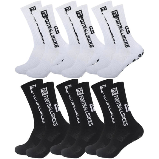 X6 chaussettes antidérapantes mixte